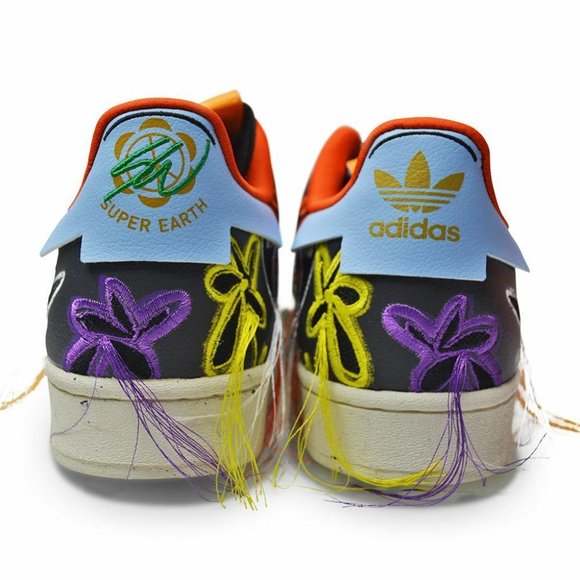 Mens Sean Wotherspoon x Adidas Superstar AEC Super Earth GX3823 Black US 11 - Picture 6 of 10